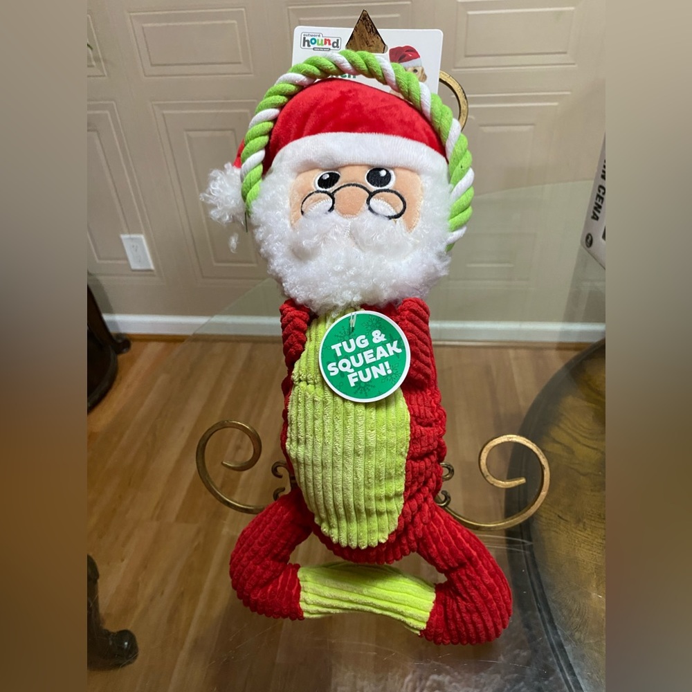 Brand New Scrunch Bunch Outward Holiday Hound Hallowing Dog Toy With Squeaker…